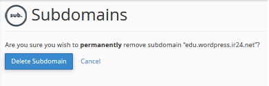 subdomain subdomain
