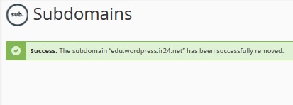 subdomain subdomain